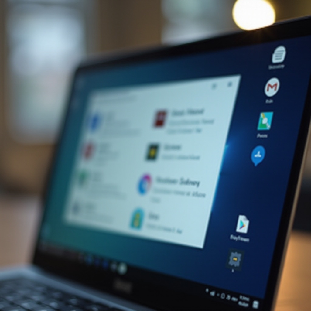 onde estão as notificações no meu Chromebook