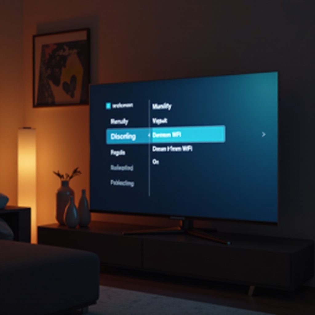 how to disconnect vizio tv from wifi