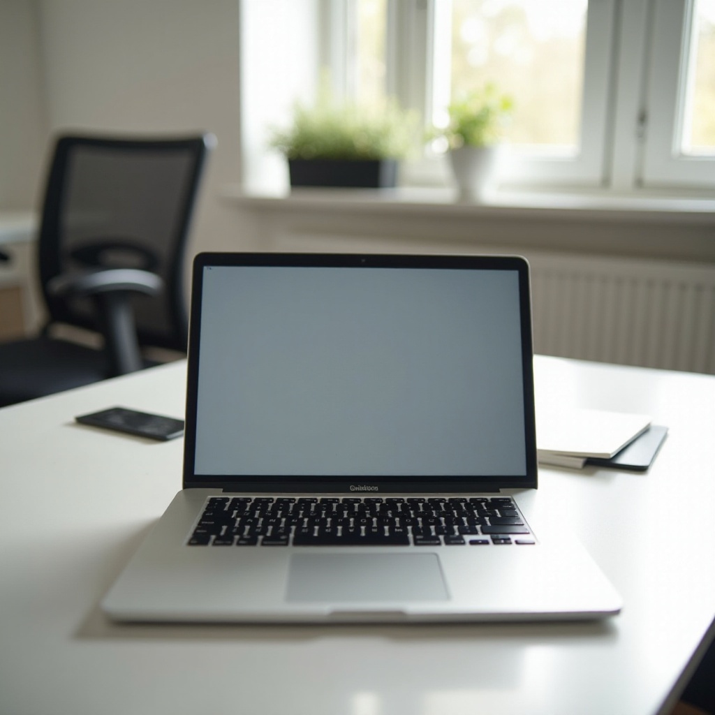 por que há fita adesiva sobre a tela do meu MacBook
