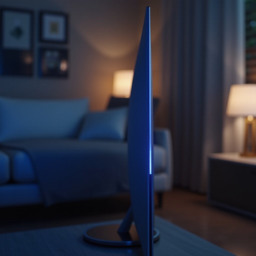 Hisense-tv gaat aan, maar geen beeld