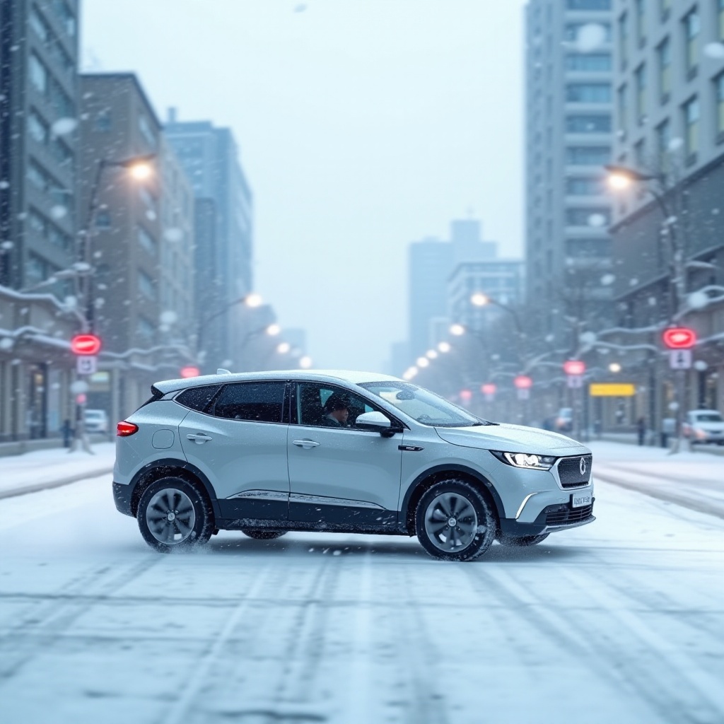 fwd with all season tires in snow