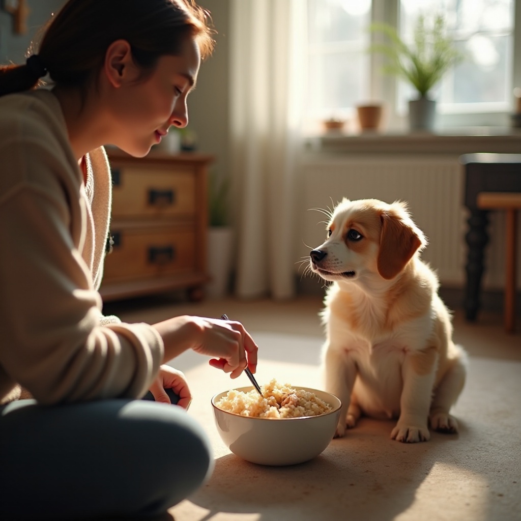 mitä minun pitäisi ruokkia koiralleni ripulilla