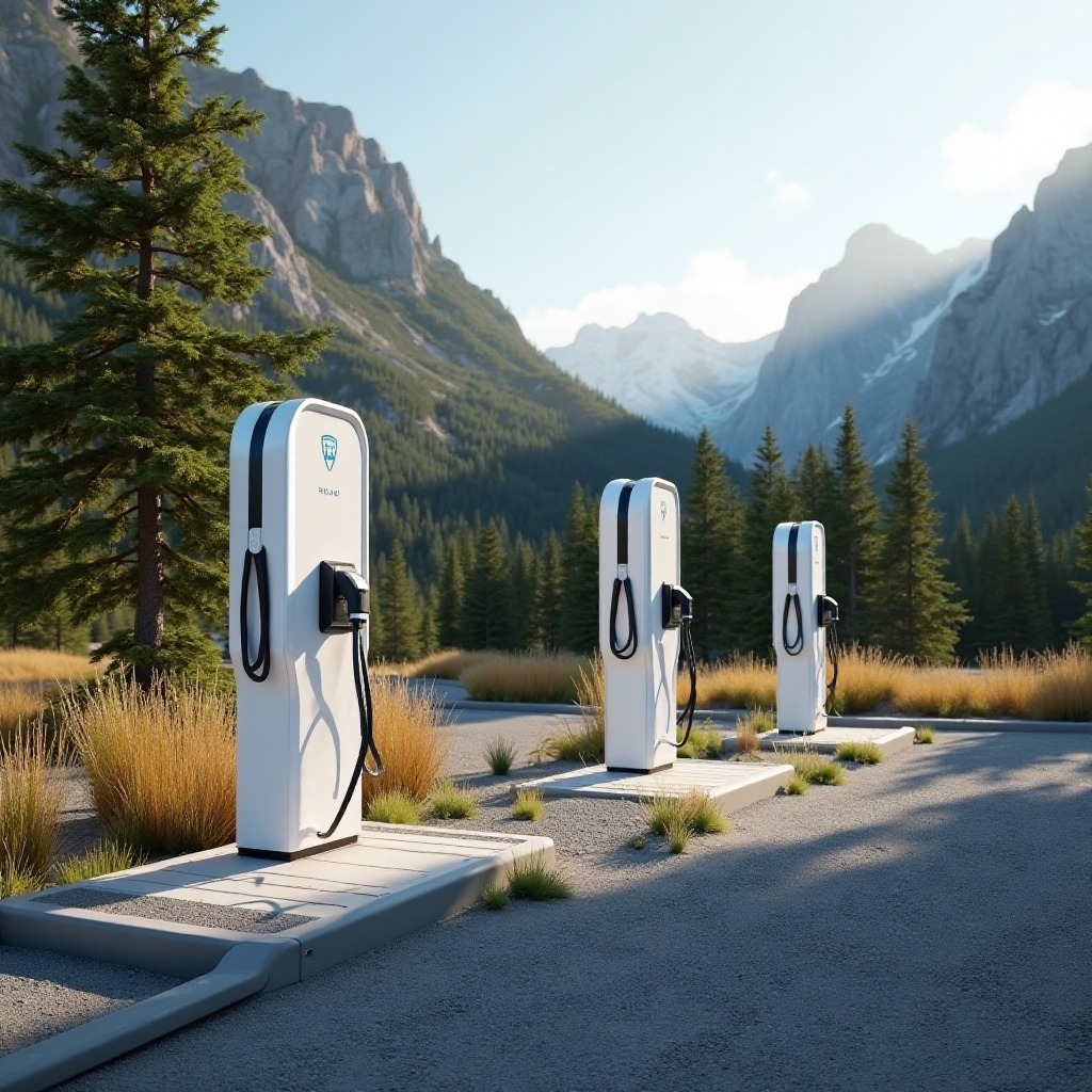 Rivian avonturennetwerk locaties