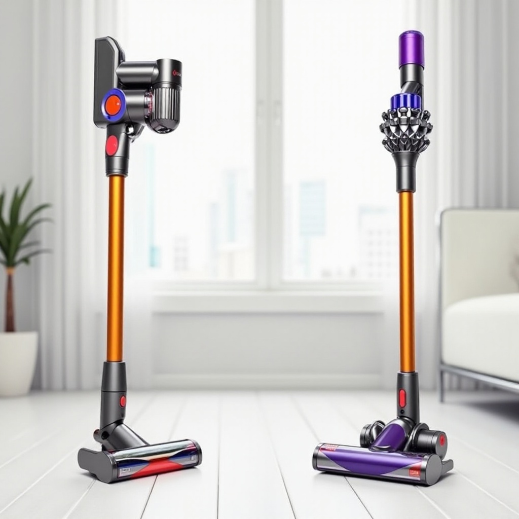 aspiradora inalámbrica zoker vs dyson