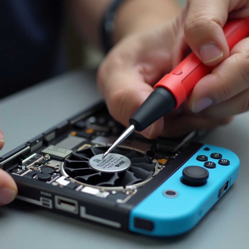 comment nettoyer le ventilateur de la Nintendo Switch