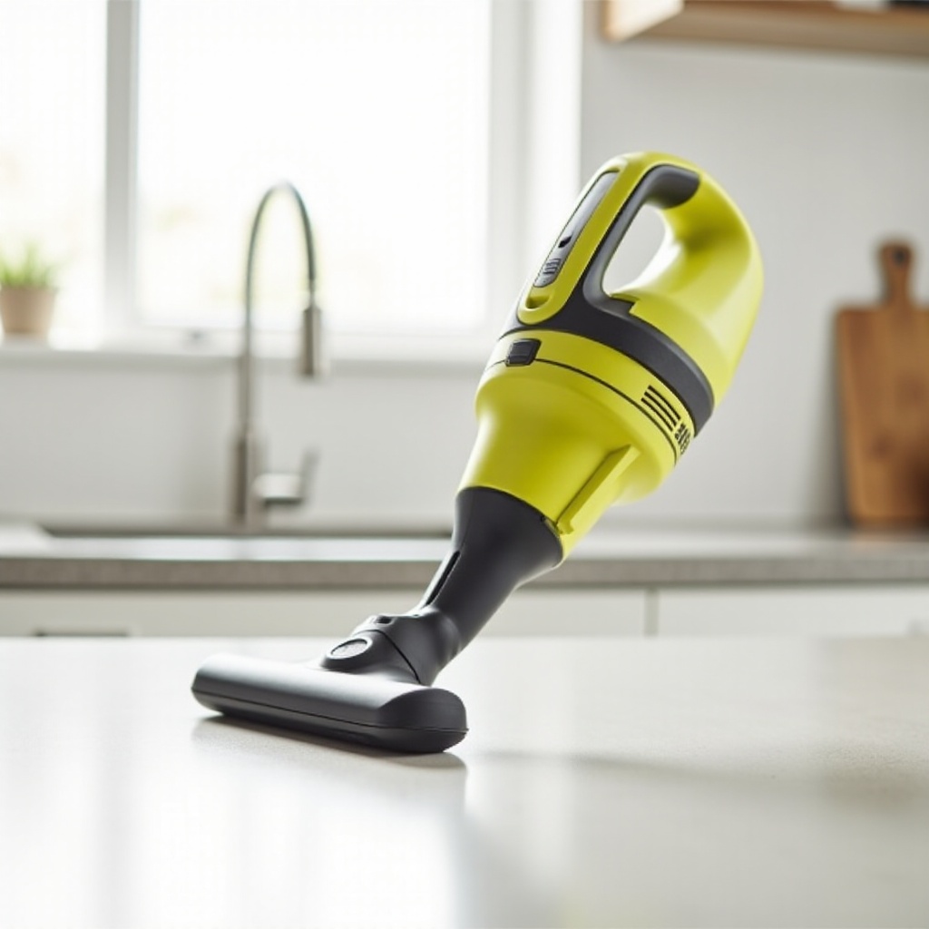 critique de l'aspirateur à main Ryobi