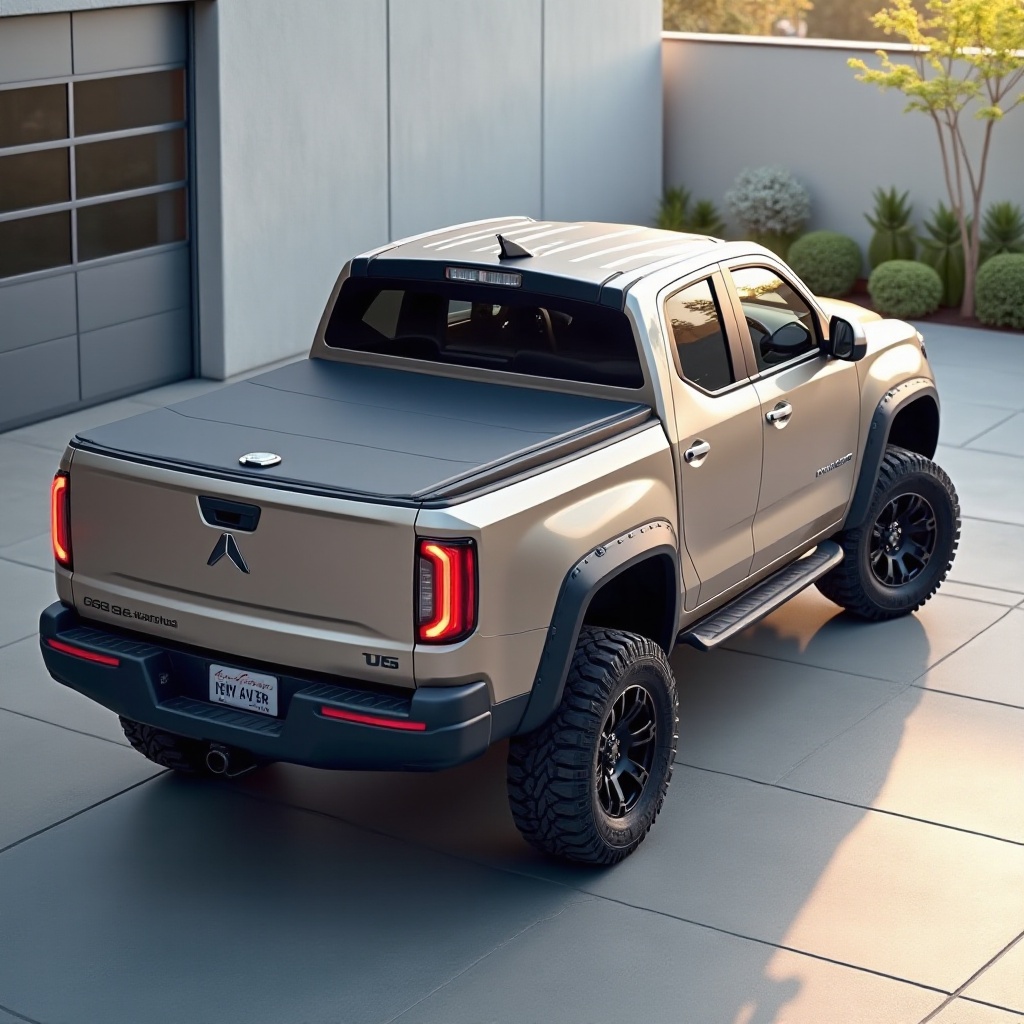 manuelle Abdeckung für die Ladefläche des Rivian R1T