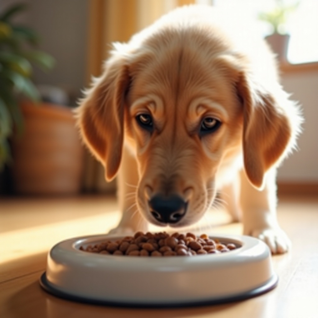 wie man den Hund langsamer essen lässt