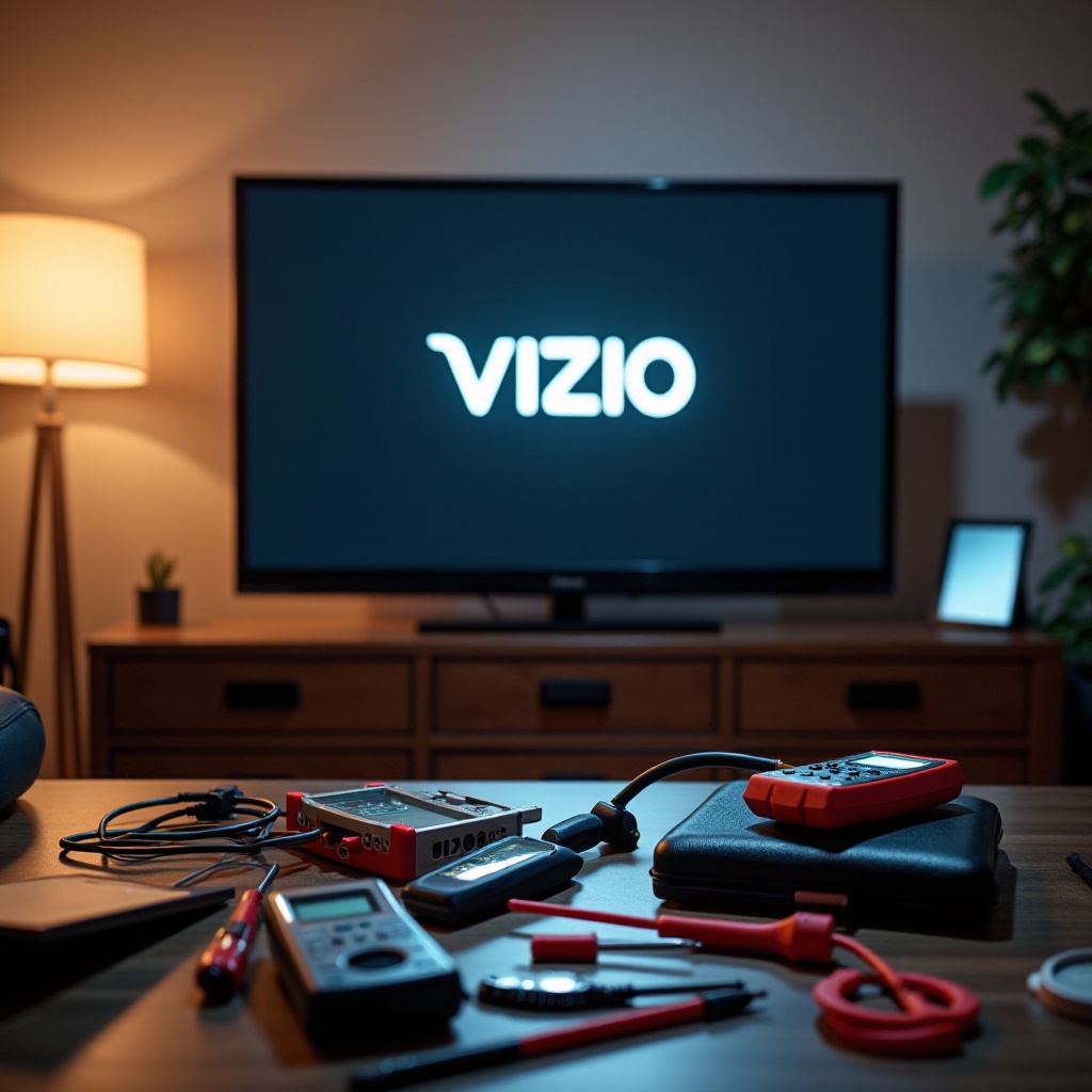 téléviseur Vizio en panne