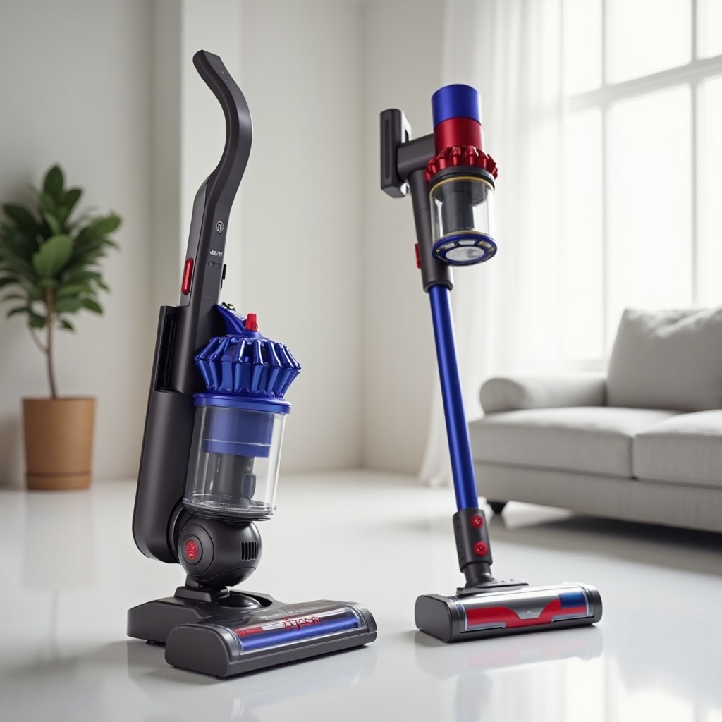 zoker draadloze stofzuiger vs dyson