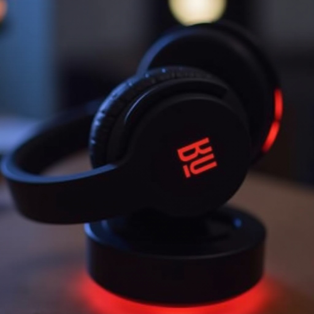 JBL-Kopfhörer blinkendes rotes Licht beim Laden