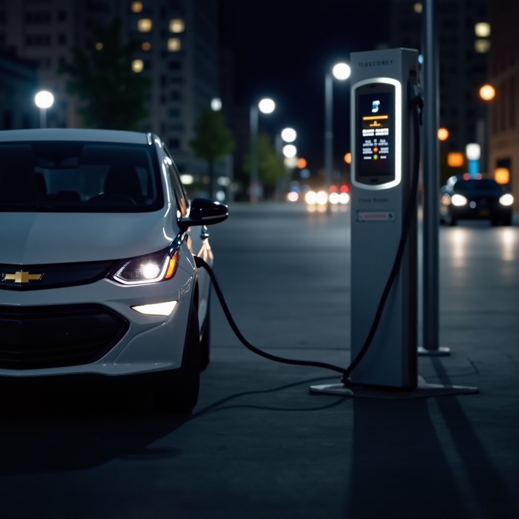 chevy bolt dc fast charging rate