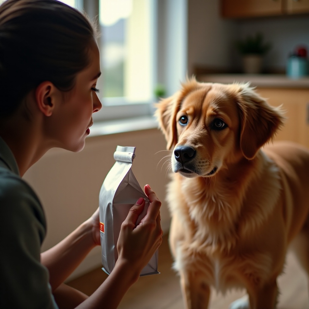 mudar a comida do cão pode causar sangue nas fezes