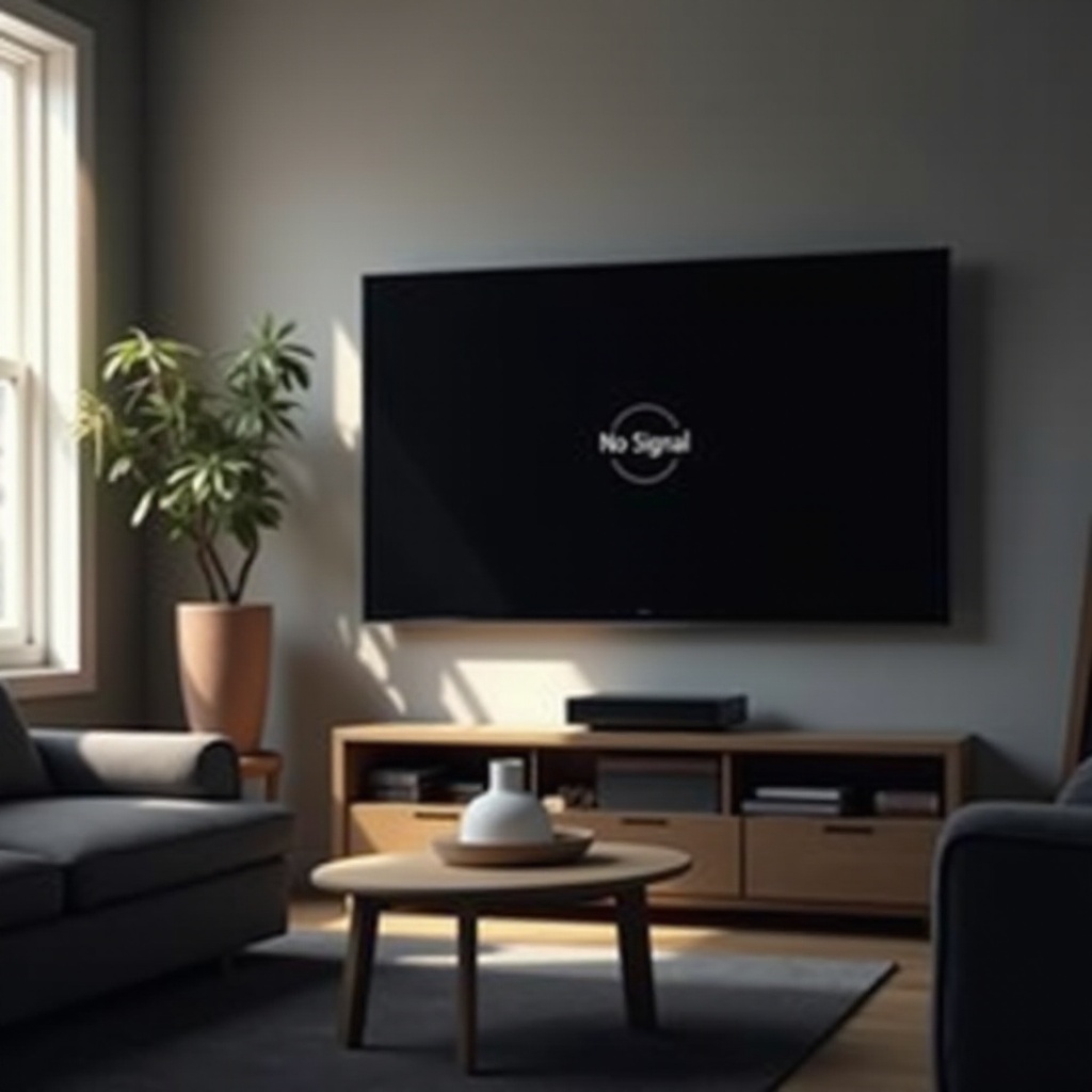 sceptre tv no signal