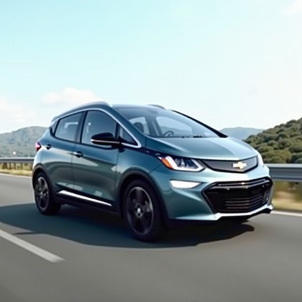 Chevrolet Bolt Reichweite 397 km nur Batterie