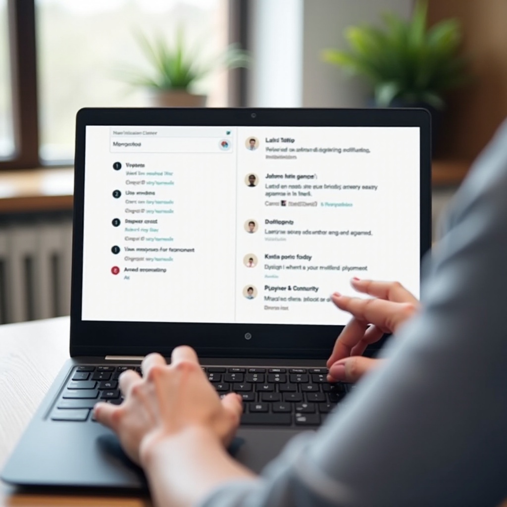 wo sind die Benachrichtigungen auf meinem Chromebook