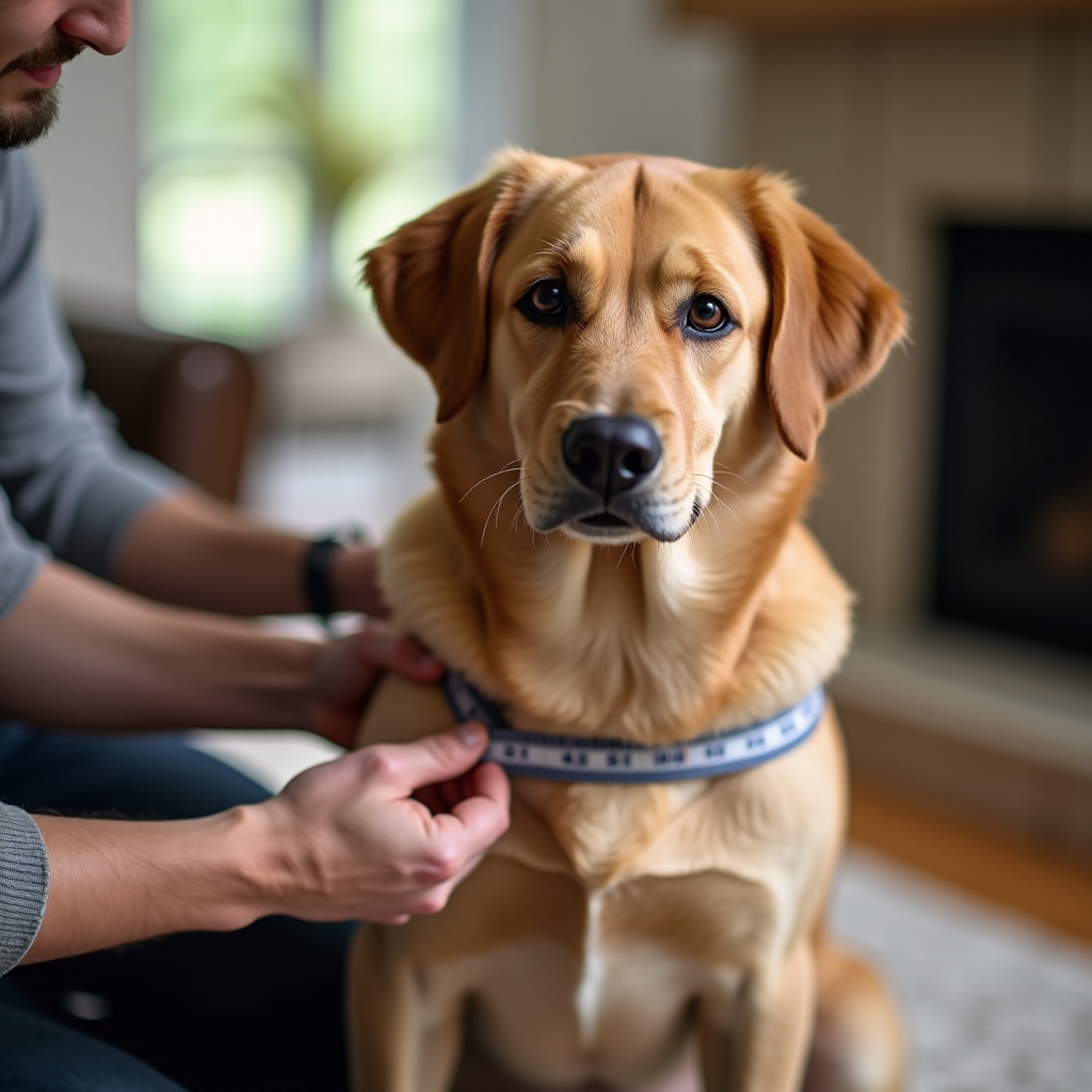 medidas del arnés para perros