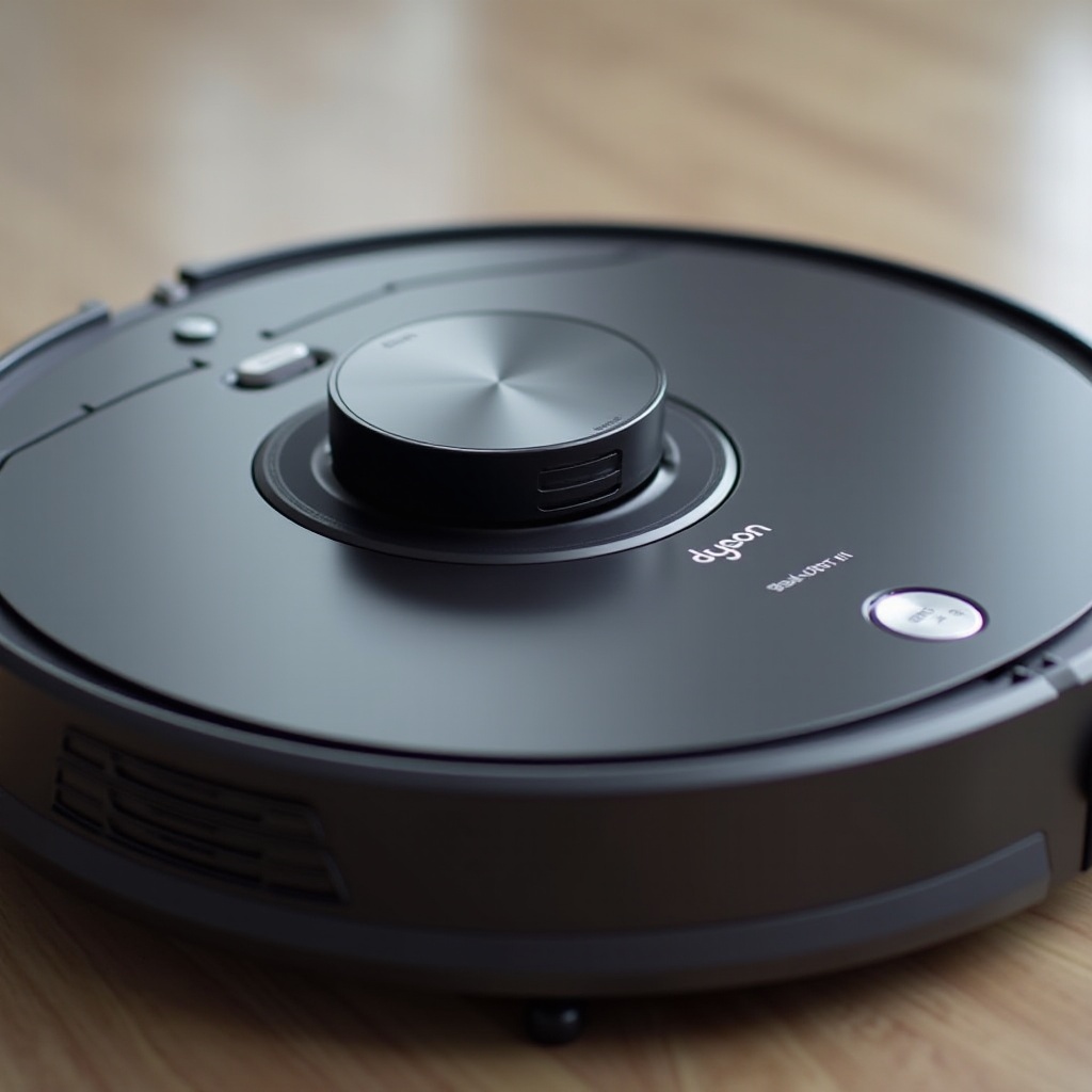 revisão do aspirador de pó robô Dyson