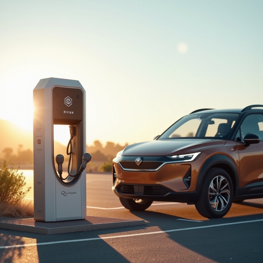 Rivian avonturennetwerk locaties