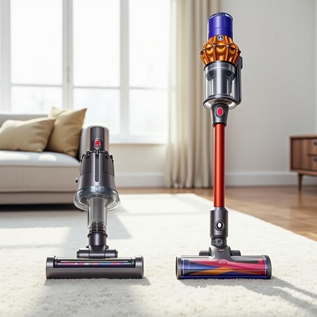 aspiradora inalámbrica zoker vs dyson