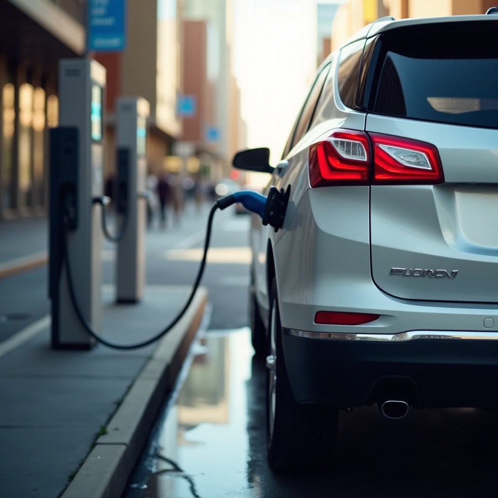 vitesse de charge chevy equinox ev