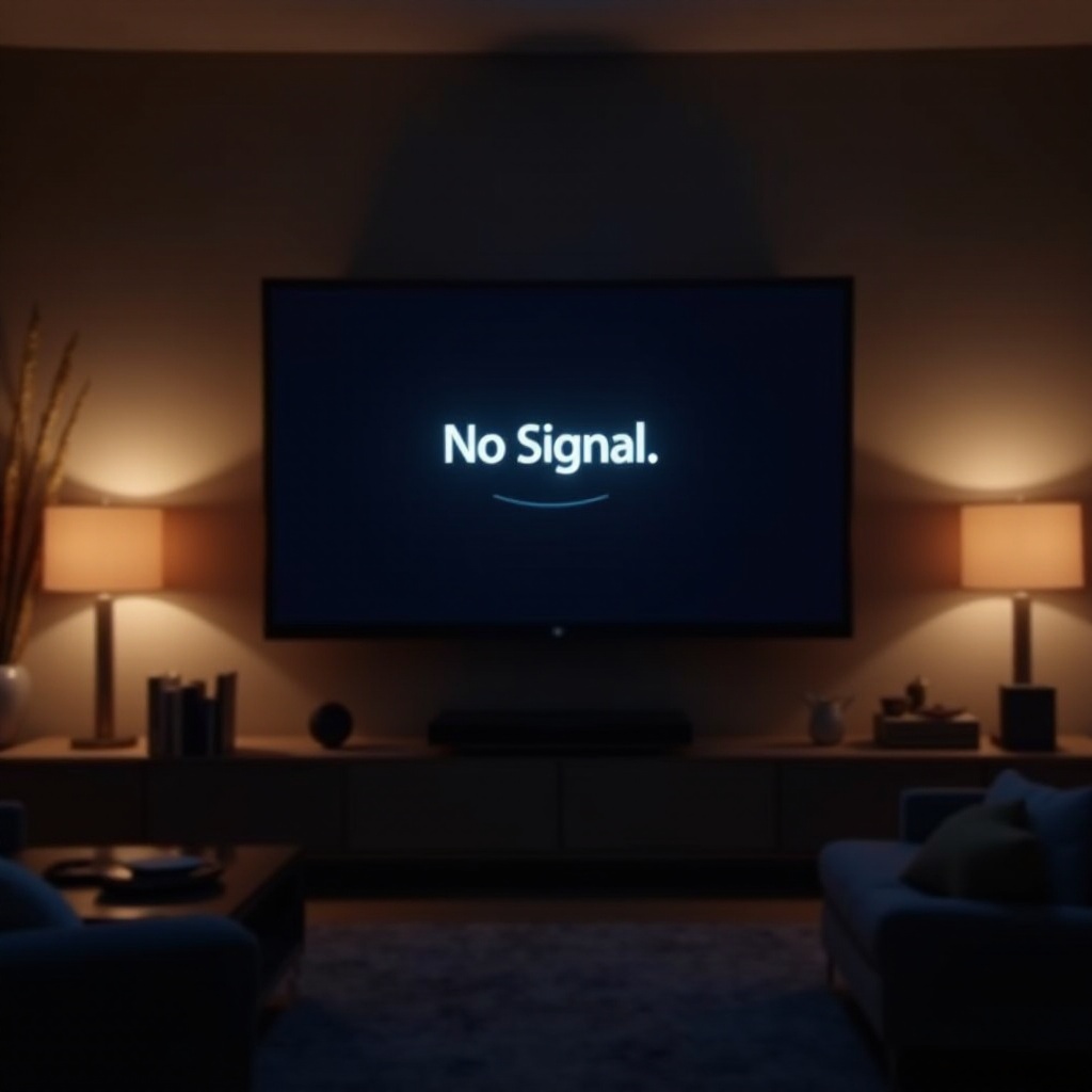 Sceptre-Fernseher kein Signal