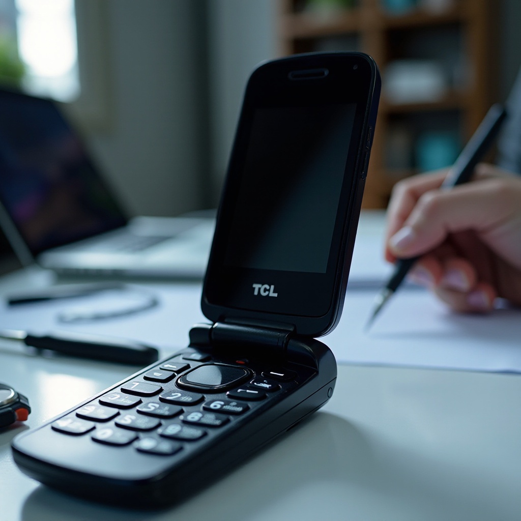 problemi con telefoni a conchiglia TCL