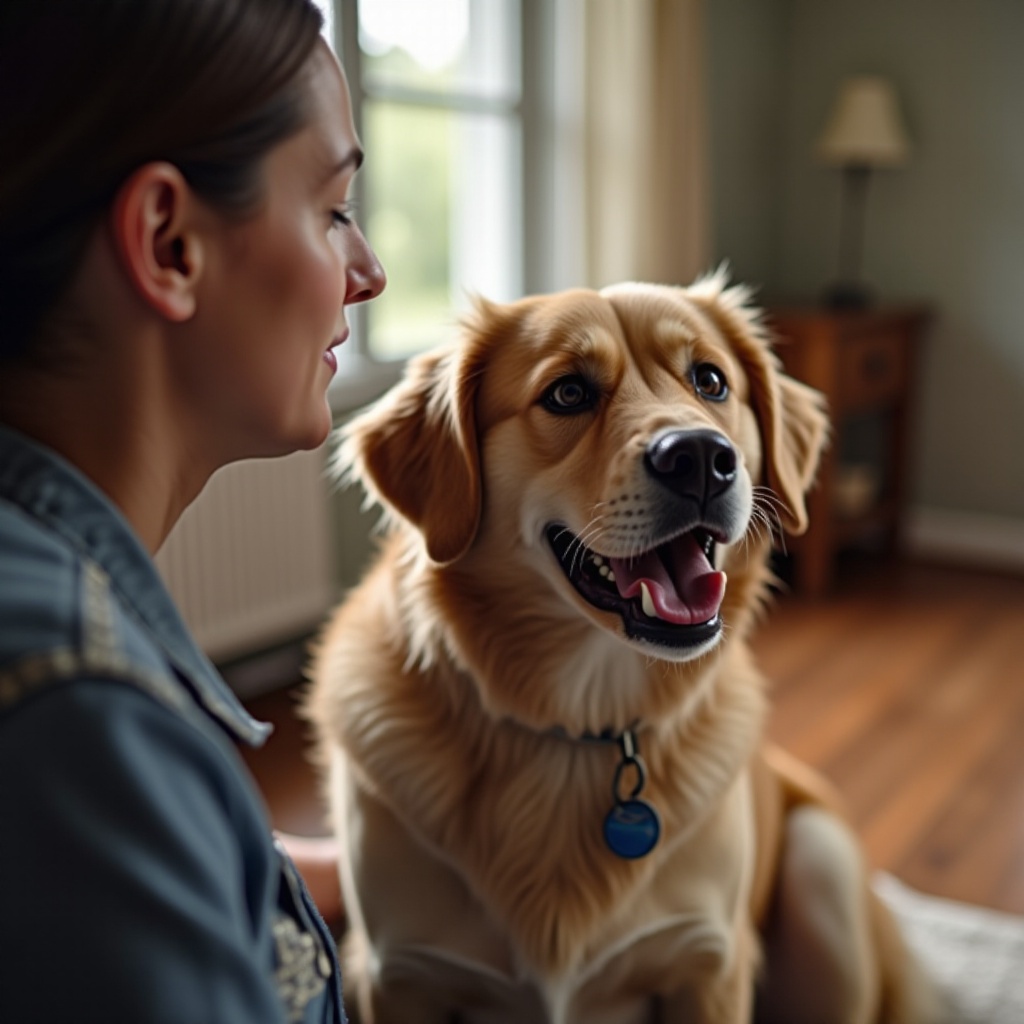 pourquoi mon chien pleurniche et agit bizarrement