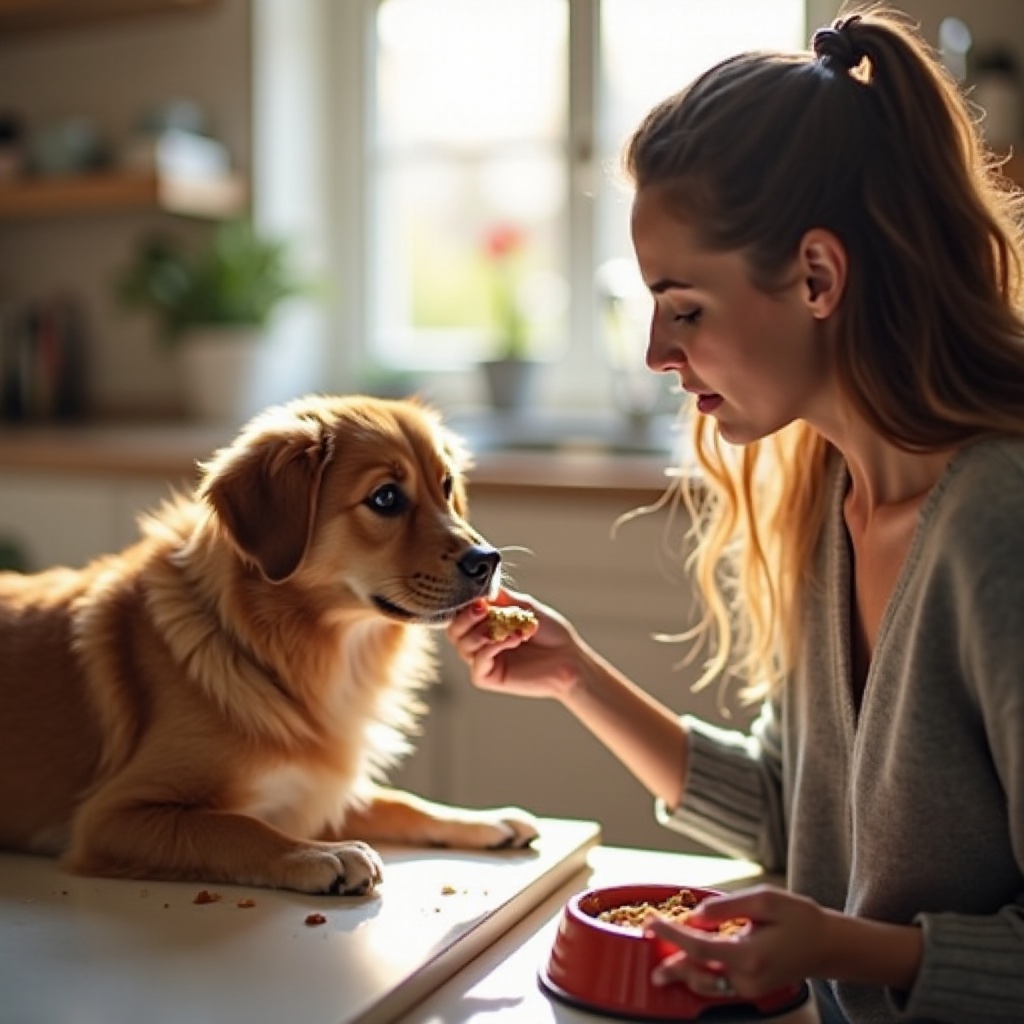 was man einem Hund mit Durchfall und Erbrechen füttern soll