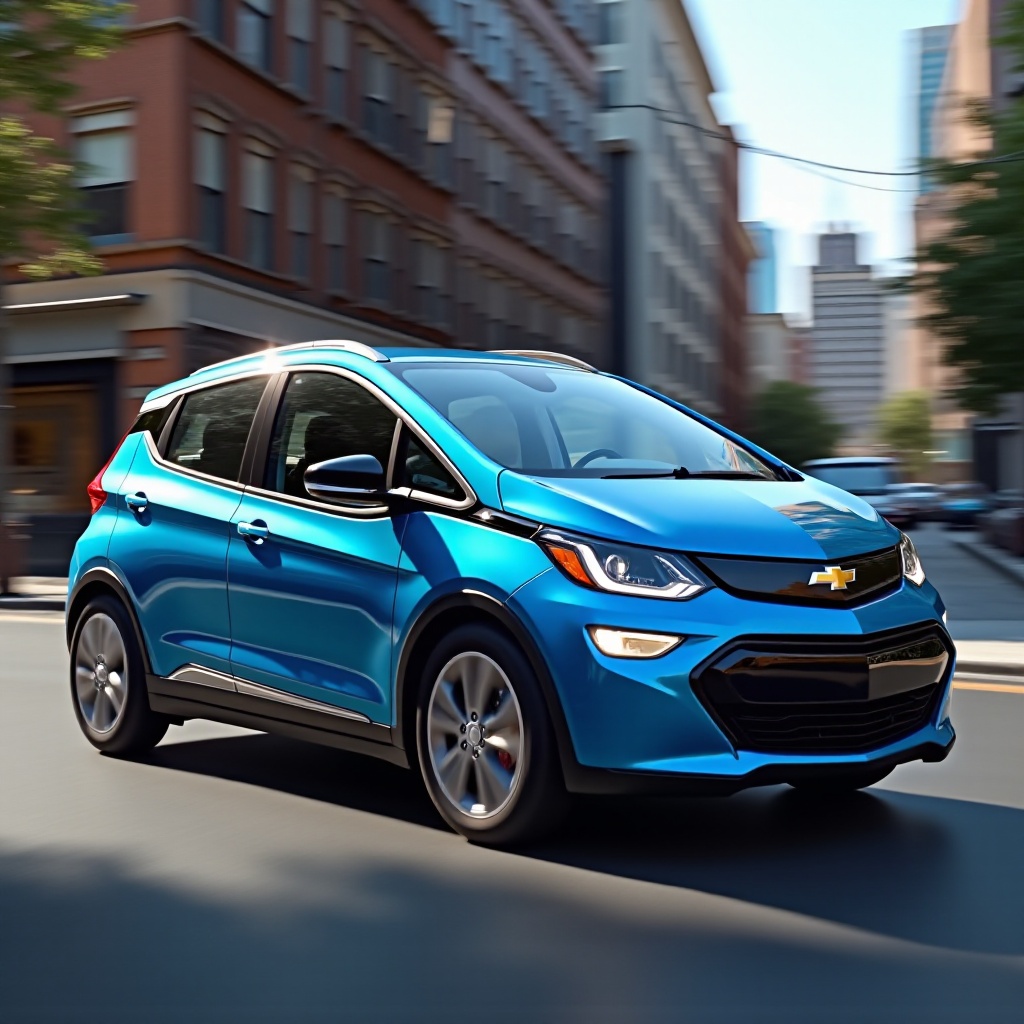 Chevrolet Bolt kantama 397 km pelkkä akku