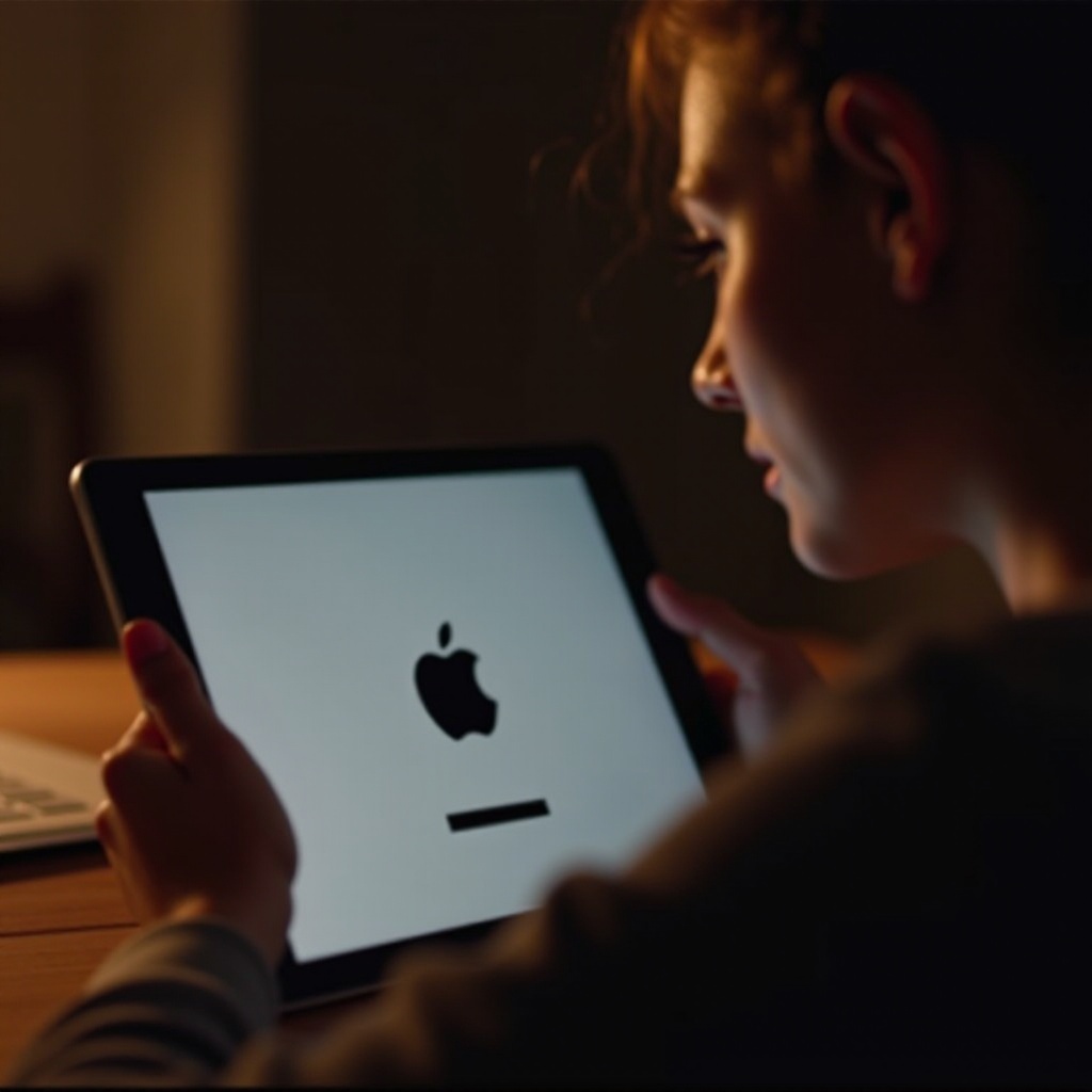 iPad bloqué sur le logo Apple et la barre de chargement