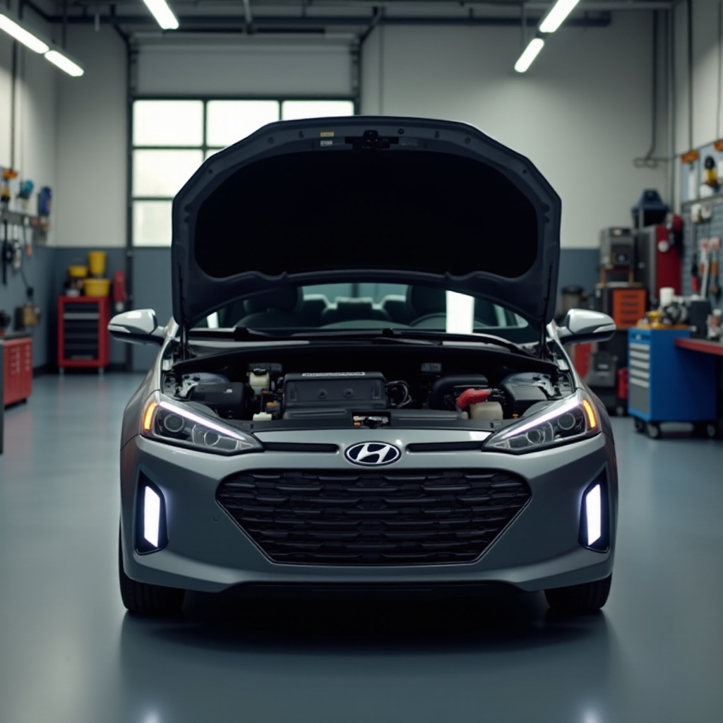 Ioniq 5 12V Batterie niedrig Warnung