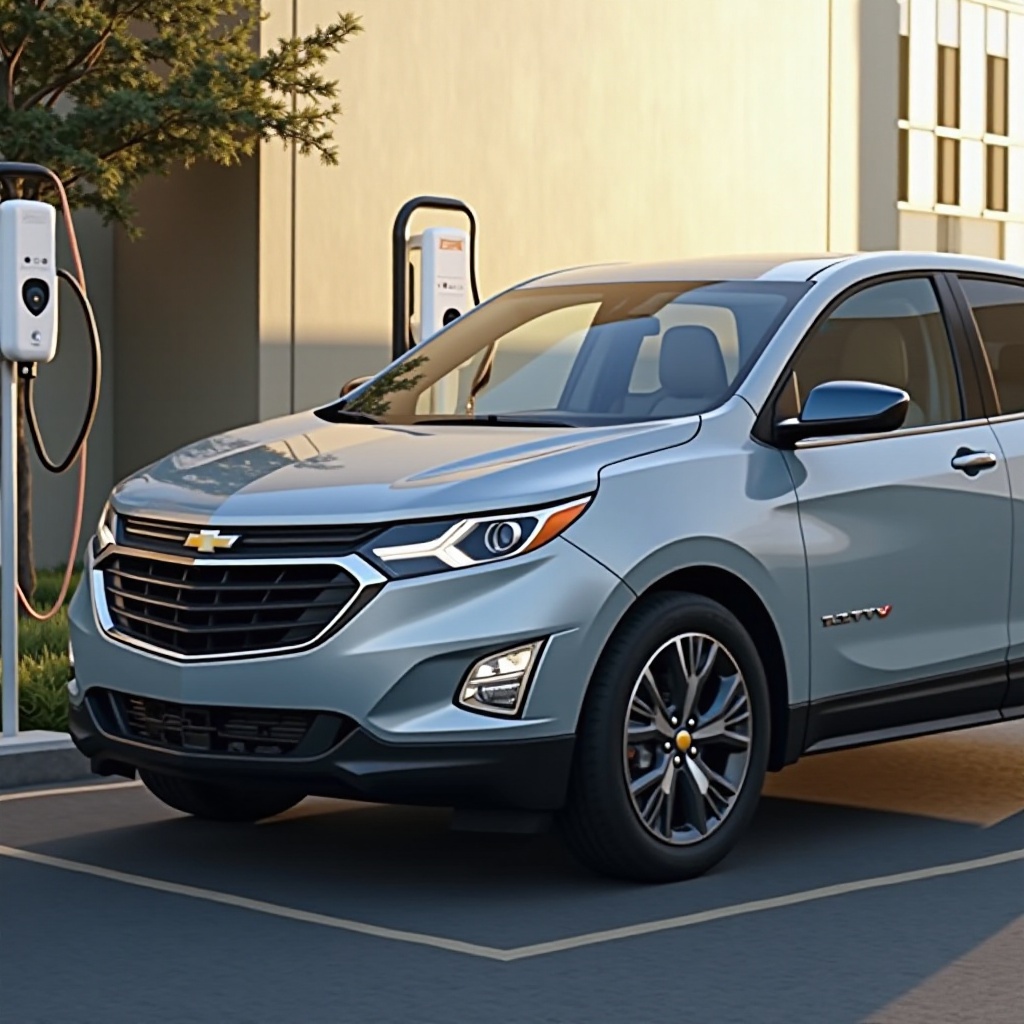 vitesse de charge chevy equinox ev