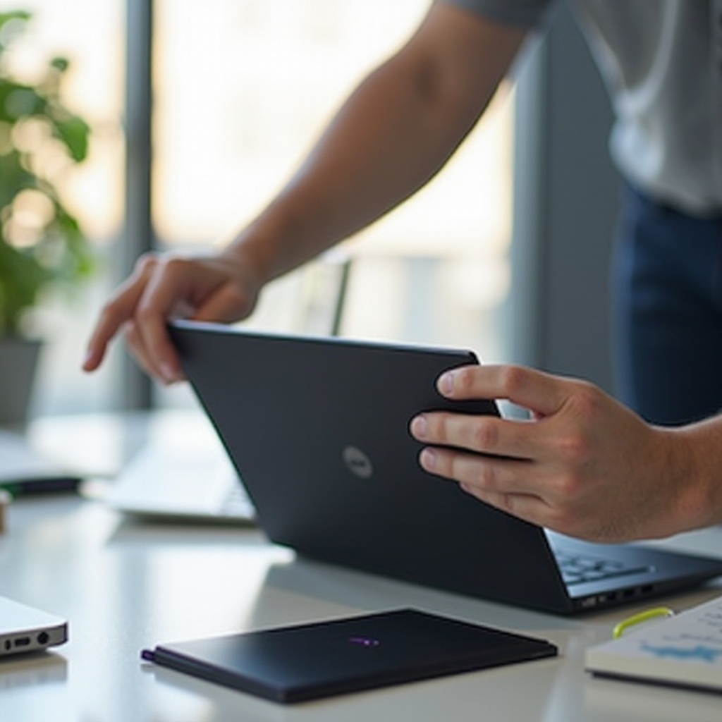 wie man die Batterie eines Dell Inspiron Laptops wechselt