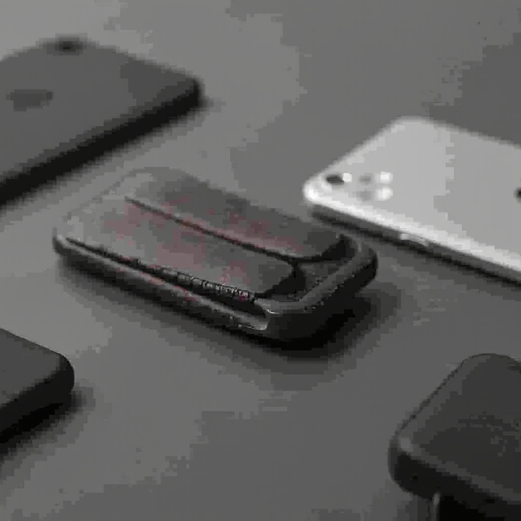 portafoglio magsafe con anello per dito