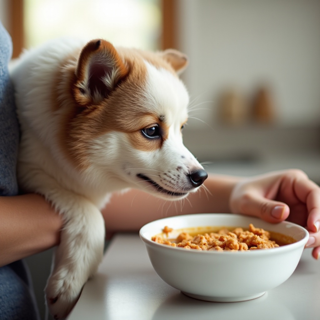 was man einem Hund mit Durchfall und Erbrechen füttern soll